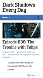 Mobile Screenshot of darkshadowseveryday.com